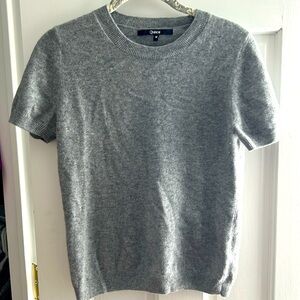 Quince Mongolian Cashmere Tee Size Medium